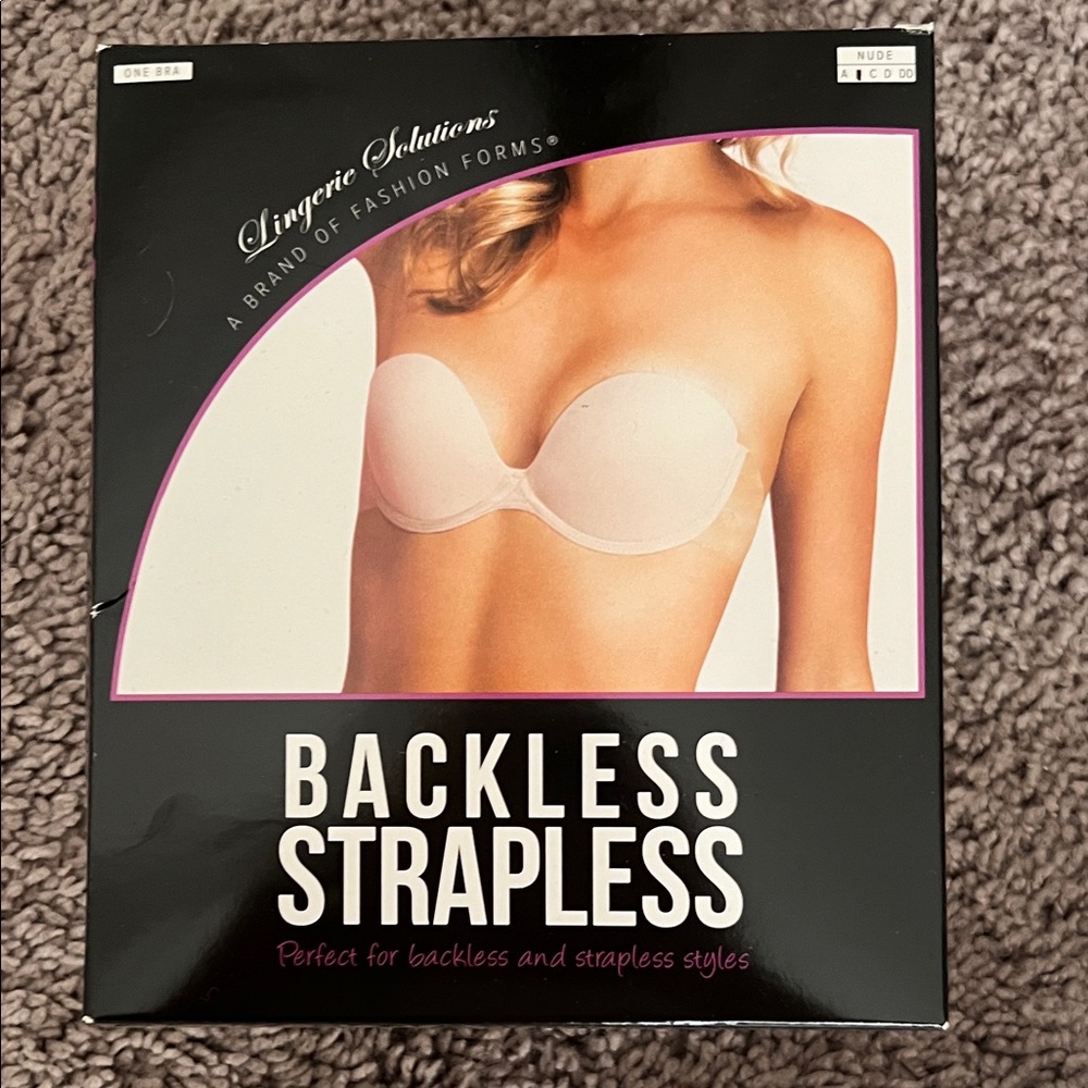 Backless Strapless Sticky Bra